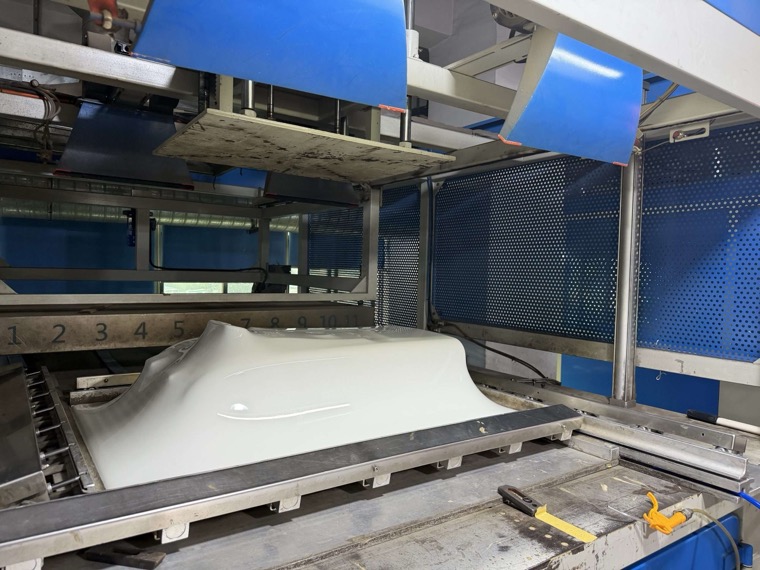 Industrial thermoforming